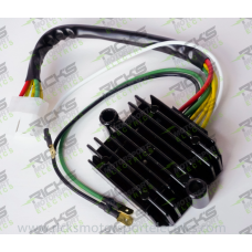Rick's Motorsports Electrics Universal OEM Style Rectifier-Regulator for Honda CB400F '13-18